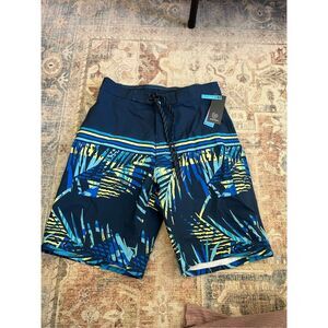 Burnside Men's 9.5" Board Shorts with Stretch, Sz 28 (Small)